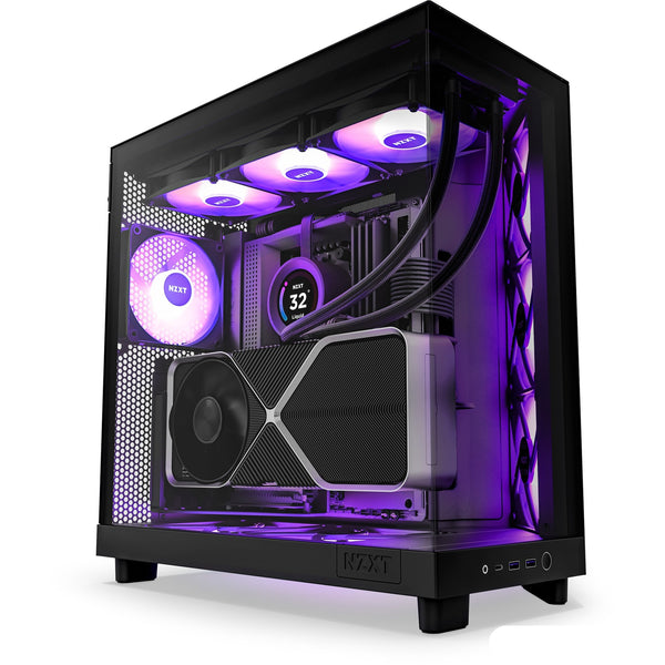 NZXT H6 Flow RGB - Tower-Gehäuse (Black)