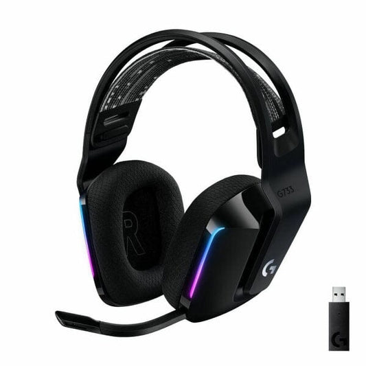 GAMING HEADSET LOGITECH G733 WIRELESS HEADSET - GAMEXMORE 