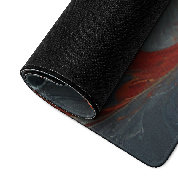 Lava Storm Crimson — Gaming Mauspad XXL